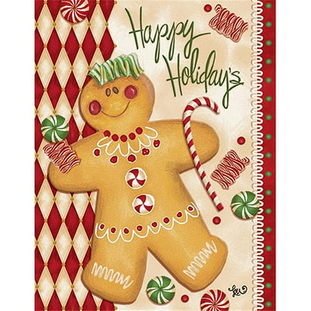 Lang "gingerbread Man" Boxed Christmas C