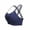 Navy, variant on Chbgutlmr Sports Bras for Women Scoop Neck Crisscross Strap Breathable High Support Comfy Daily Bras