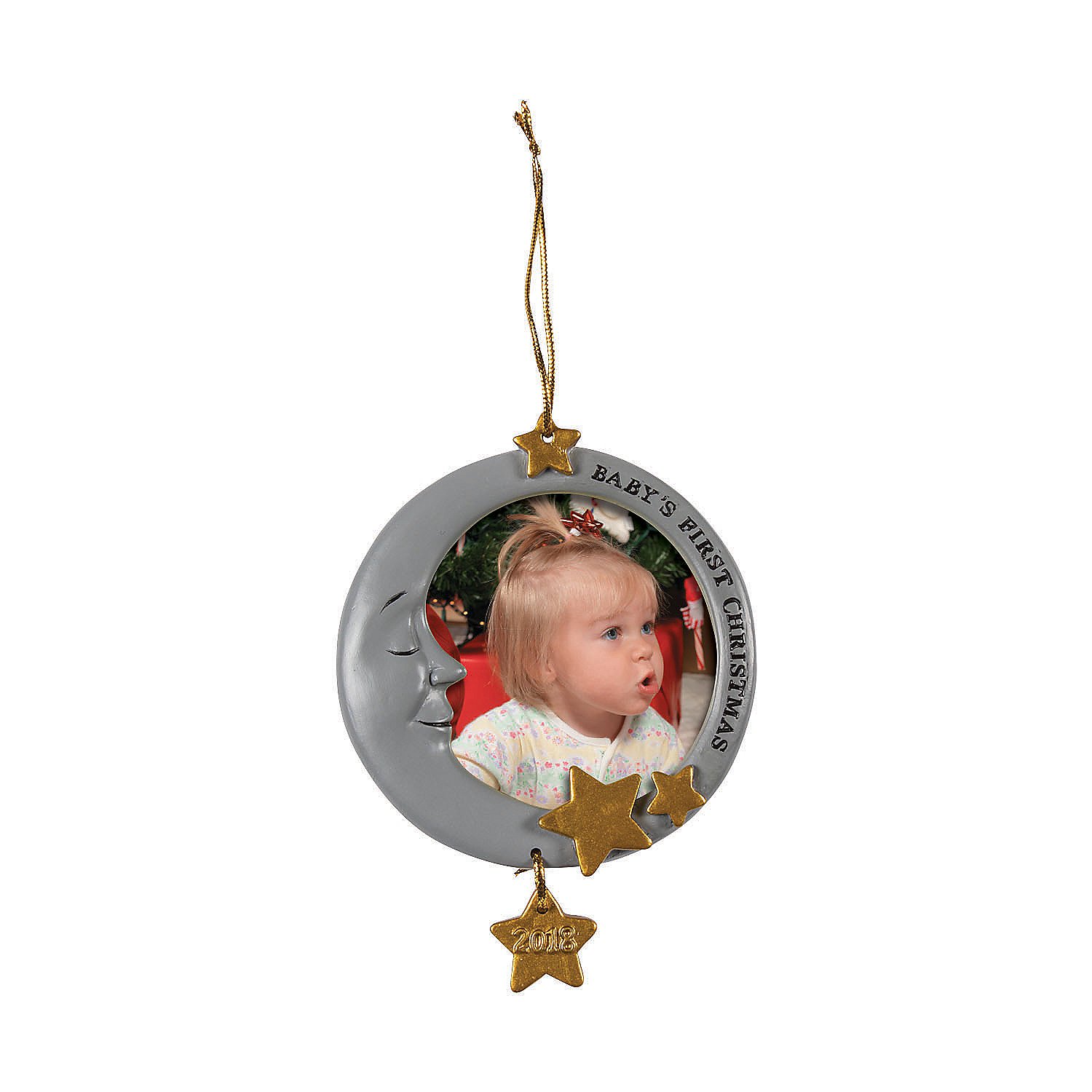 2018 Baby’s First Christmas Ornament, Home Decor, Christmas, 1 Pieces