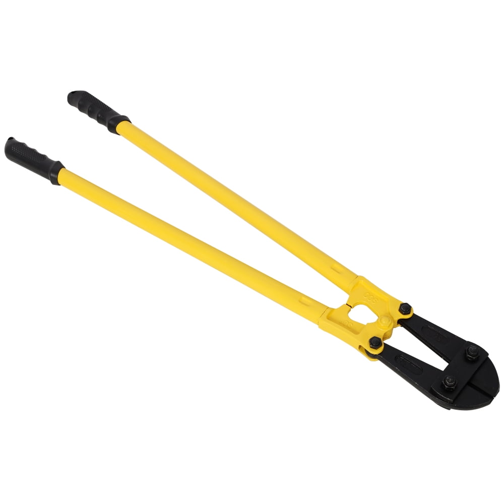 36" Heavy-Duty Medium Bolt Cutter for Fence, Steel Wire, Chain, Screws, Rivets &Padlocks, Ergonomic Soft Rubber Grip Handle