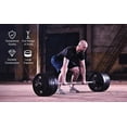 thumbnail image 3 of Preenex 7'3" Olympic Barbell Strength Training Equipment Solid Steel Bench Press Bar, 3 of 17