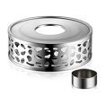 thumbnail image 2 of Chauffe-Thé en Acier Inoxydable avec Support pour Chauffe-Eau, Chauffe-Café, Chauffe-Thé, Support Anti-Renversement, Réchaud Adapté pour, 2 of 5