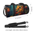 thumbnail image 2 of Easygdp Colorful Owl Forest Bolsa de Viaje, Bolsa de Mano, Bolsa de Gimnasio, Bolsa de Equipaje para Viaje, 2 of 6