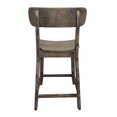 thumbnail image 3 of Bowery Hill 24" Counter Stool in Gray Wire-Brush, 3 of 3