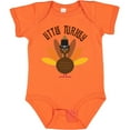thumbnail image 3 of Inktastic Little Turkey Thanksgiving Boys or Girls Baby Bodysuit, 3 of 5