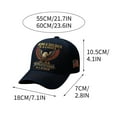 thumbnail image 6 of WKSCLPAI United States 250th Anniversary Hat, Adjustable Bald Eagle Liberty Statue Printed Patriotic Baseball Cap for Men Women, Patriotic Gifts Anniversary Hats, 6 of 6