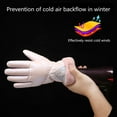 thumbnail image 4 of Guantes para mujer Invierno Pantalla táctil Mensajes de texto Teléfono Guantes a prueba de viento, 4 of 6