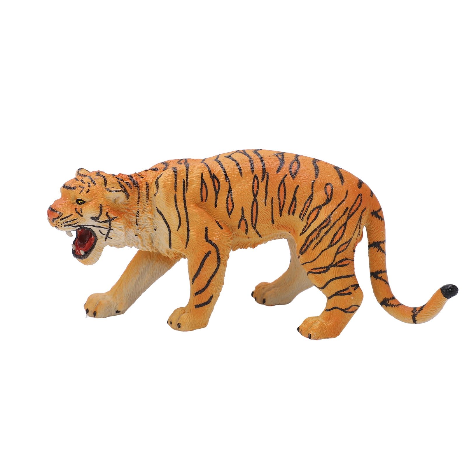 Toy Tiger, Gift Plastic Wildlife Tiger Figurine Animal Figurine