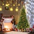 thumbnail image 3 of Costway 6 FT Artificial Xmas Tree with 821 PVC Branch Tips 560 Warm White LED Lights, 3 of 10