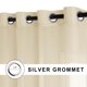 thumbnail image 2 of Jiuzhen Cortinas Semitransparentes Para Sala De Estar – 63 Pulgadas De Largo Con Alzapaños Con Ojales Filtrantes De Luz, Cortinas Para Ventana Para Cocina/Oficina, 42 Ancho X 63 L, Juego De 2 Paneles,, 2 of 5