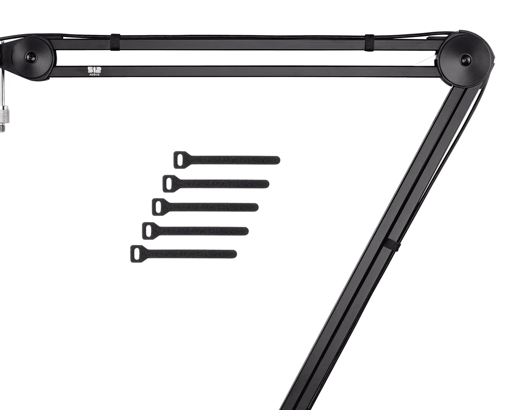 512 Audio by Warm Audio 512-BBA 31" Adjustable Microphone Boom Arm + RCM03 Mic