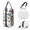 thumbnail image 3 of XMXT Large Capacity Makeup Pouch Bag, Hand Painted Persian Print Make Up Storage Bag Cosmetic Travel Toiletry Bags for Women Men, One Size, 3 of 9