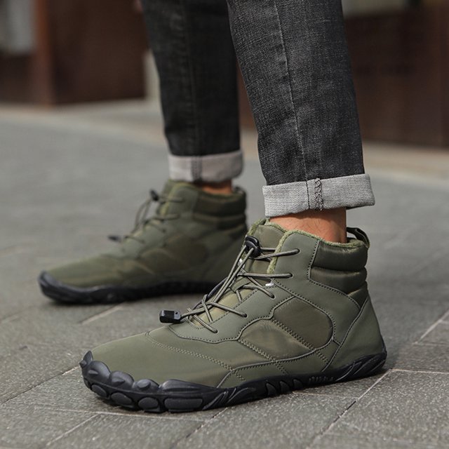 Zapatos Hombre Senderismo Botas de Nieve Antideslizantes Más Forro para Clima Frío( 39) Verde Ejército Verde DQrwqpou Tenis De Mujer Tenis De Hombre