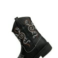 thumbnail image 3 of DADAWEN Girls Western Boots Unisex Toddler Boots Black 11.5 Little Kid, 3 of 7
