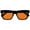 Black (Orange Lens) - 1 Pair, variant on OPULIZE ERA Blue Light Glasses for Women Men, Oversized Frame with Yellow Polarized Lens and UV400 Protection, Anti-Reflective & Anti-Glare, Outdoor & Driving Glasses, Clear (Pack of 1)