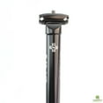 thumbnail image 3 of Kalloy Uno 602 Seatpost, 25.4 x 350mm, Black, 3 of 4