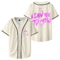 thumbnail image 5 of I Saw the TV Glow Merch Baseball Jersey 2024 Horror Movie Short Sleeve Shirts Women Men Funny Tops, 5 of 10