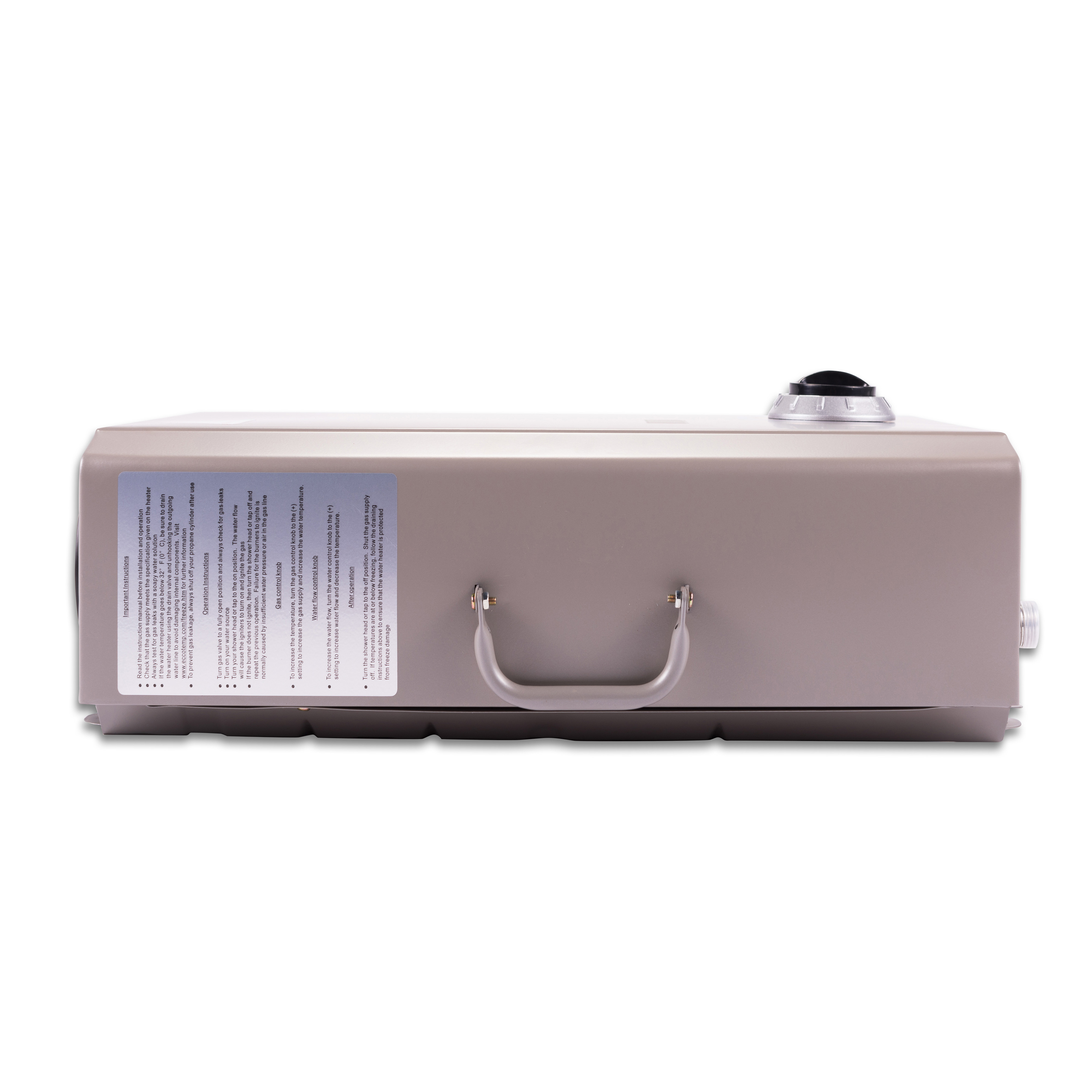 Eccotemp L7 Portable Outdoor Tankless Water Heater with EccoFlo Pump and  Strainer - Walmart.com