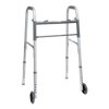 ProBasics Steel Adult Walker 2 Button w/ wheels, 4/CS 350 lb Weight Capacity