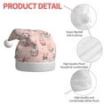 thumbnail image 4 of Salouo Easter Rabbit for Adult Christmas Hat Xmas Holiday Hat Santa Hat for Women & Men Festive Headwear Accessories Fit for Christmas/ New Year/Holiday/Party,1PC, 4 of 6