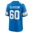 thumbnail image 3 of Men's Nike Graham Glasgow  Blue Detroit Lions Team Game Jersey, 3 of 6