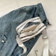 thumbnail image 4 of Bolso de banda ancha, bolso cruzado para mujer, moderno, informal, fresco, bolso de hombro, bolso de gelatina transparente, 4 of 5