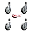 thumbnail image 2 of Regency Work Table Caster Replacement Set - Service Caster Brand, 2 of 2