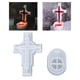 thumbnail image 5 of Formas de vela de silicona para la producción de velas, vela de bricolaje, Pedido escultórico a mano, fundición escultural, paisaje, paisaje, velas, f Soledad Molde de vela cruzada, 5 of 10