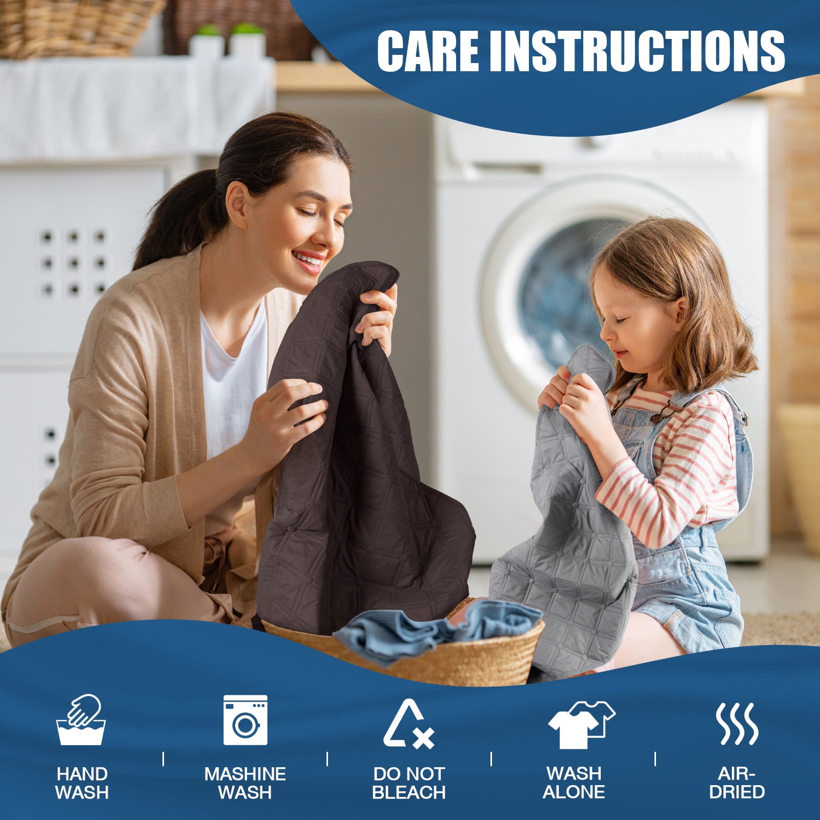 Timeles Waterproof Recliner Covers Loveseat Recliner Sofa Covers with Leg Straps Reversible Recliner Couch Cover for 2 Seat Reclining Chair Washable Couch Protector for Pets Kids (Chocolate)