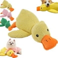 thumbnail image 1 of Calming Duck Dog Toy,Yellow Duck Dog Toy,Calming Duck Dog Toy Bright Yellow,The Mellow Dog Calming Duck Dog Toy,Emotional Support Duck for Dogs,Calming Duck for Dogs, 1 of 7