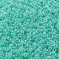 thumbnail image 3 of 50 g MIYUKI Round Rocailles Beads Japanese Seed Beads (RR536) Aqua Green Ceylon 8/0 3mm Hole: 1mm 2111~2277pcs/50g, 3 of 5
