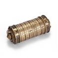 thumbnail image 1 of Retro Birthday Valentine Gift Box Cylinder Lockbox Da Vinci Code Alphabet Locks, 1 of 8
