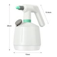 thumbnail image 2 of Uten 2L Automatic Mini Spray Bottle, Electric Pump Spray Bottle for Effortless Gardening, USB Rechargeable for Indoor/Outdoor Plants, Cleaning & Fertilizing, white, 2 of 15