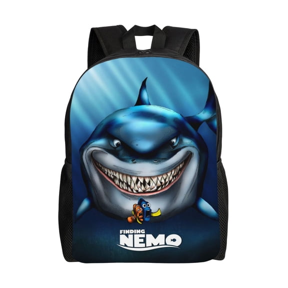Finding Nemo Cartoon Backpack Cute Large Capacity Casual School Unisex Laptop Bags Travel Sports Daypack Bookbags