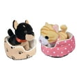 thumbnail image 6 of Set of 2 Cute Animals in Beds - 1 Cat and 1 Dog - Pet in Bed Stuffed Animal Plush Toy - Adorable Stuffie with Pet Bed Doggy Lover Small Gift (RANDOM COLORS), 6 of 9