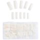 thumbnail image 1 of 500 Pcs White/natural/transparent Nail Pieces False Nailsnatural, 1 of 3