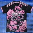 thumbnail image 1 of Camiseta De Fútbol Clásica De Verano De Manga Corta Del Real Madrid, Edición Especial Con Estampado De Serpiente Rosa, Temporada 24-25XL, 1 of 2