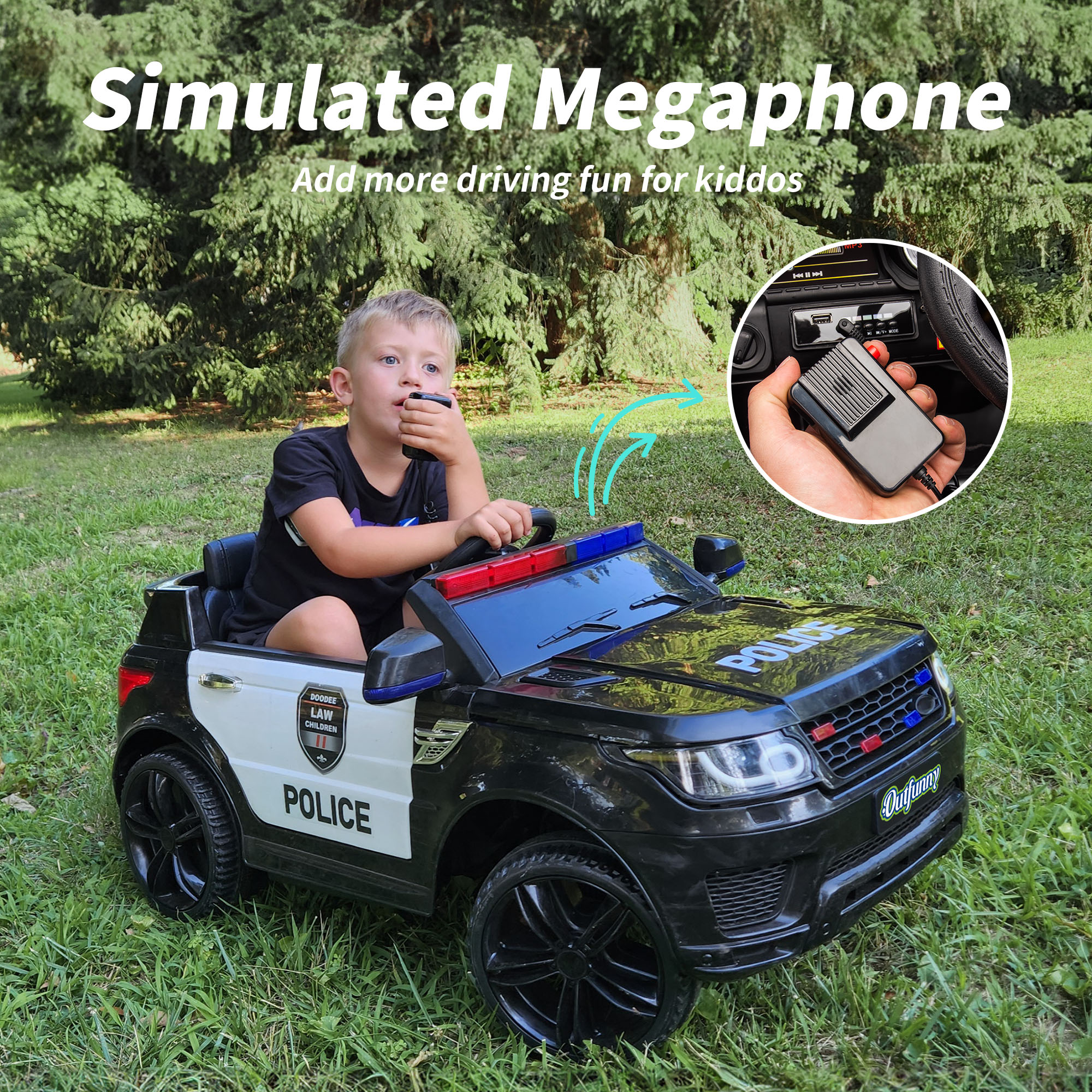 Outfunny Kids Ride on Car, Licensed Ford-Shelby F-150 12V Ride on Toy Truck for Toddlers with Remote, Trunk - Black