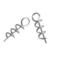 Baade Pack of 50 Lure Baits Worms Crank Hook Pin Spring Fixed Lock