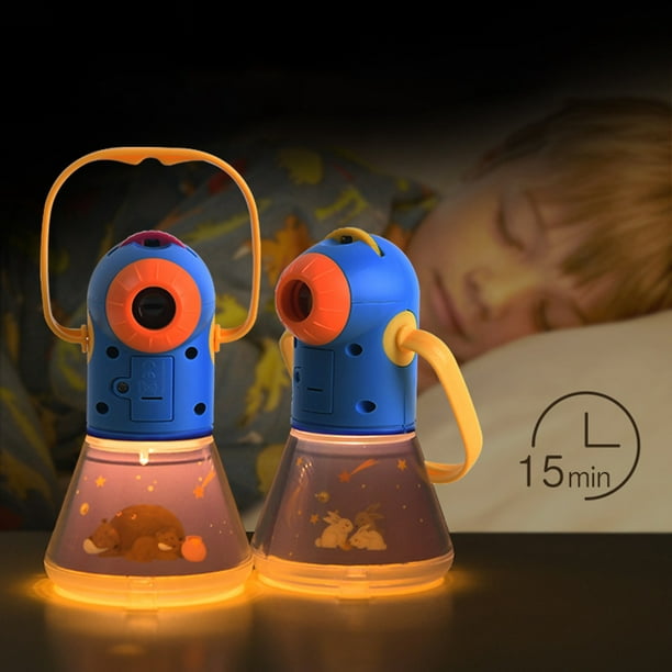 Projecteur d'histoire multifonctionnel pour enfants trois - en - un jouet  de bébé lumière de sommeil étoilé jouet de lumière de nuit 