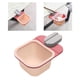thumbnail image 1 of Mini cesto de basura de plástico, accesorios de almacenamiento extraíbles colgantes, bote de basura de escritorio creativo moderno y giratori Polvo rojo Soledad Mini contenedor de residuos, 1 of 10
