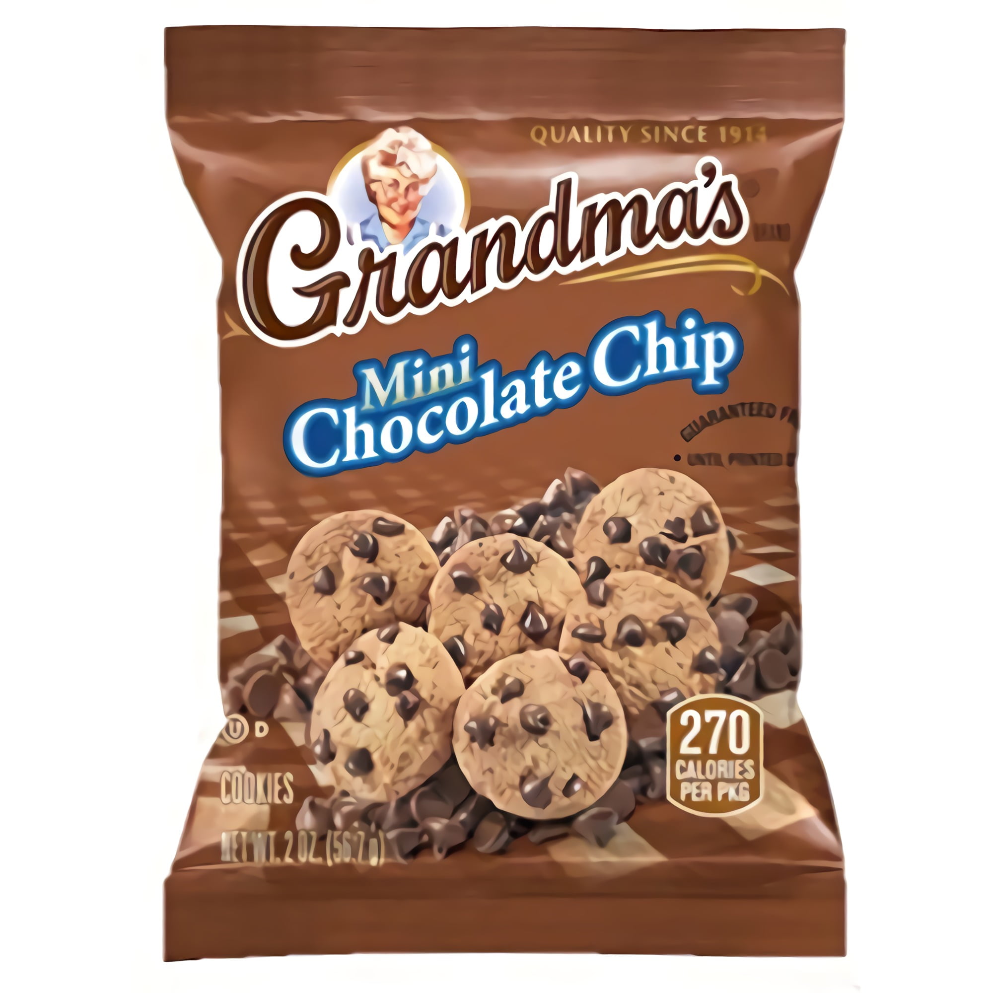 Mini Chocolate Chip Cookies Bundle Value Pack by Grandma's Curated by