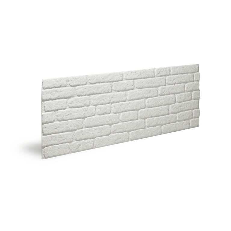 Wall!Supply 0.79 in. x 19.69 in. x 47.24 in. UltraLight Faux Brick