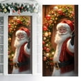 thumbnail image 1 of Custom Printed Door Curtains Fabric Hanging Tapestry Polyester Durable Color Vibrant Graceful Drape Easy Installation with Rod Pocket Hooks for Home Room Divider Privacy Screen Indoor Outdoor, 1 of 6