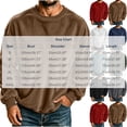 thumbnail image 3 of Kezqiaxn Sweatshirts for Men Fall Long Sleeve Pullover Athletic Tops Pockets Crewneck Sweatshirt Plus Size Fashion, 3 of 6