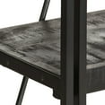 thumbnail image 3 of vidaXL 5-Tier Bookcase Black 60x30x180 cm Solid Mango Wood, 3 of 5