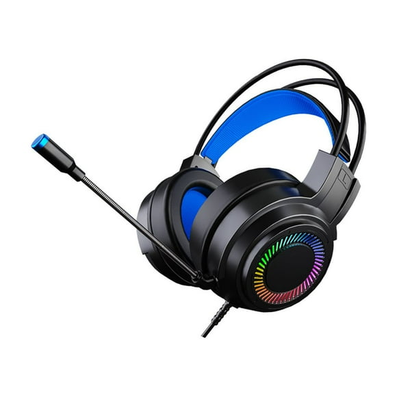 Bearachild Auriculares para juegos de 3,5mm con cable para ordenador, estéreo, deportivos, con sonido de alta , auriculares para jugadores, Cables de audio/vídeo