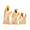 Beige, variant on KITBONIS Nativity Scene Decoration Three Wisemen Lights Decor Sets Outdoor Decor 3PC Sets Garden Yard Decoration