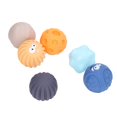 thumbnail image 3 of Sensory Balls, Slight Squeak Color Perception Hand Catching Balls Soft Texture Stress Relief Tactile Exploration  For 6 Month Old Kids Toddlers, 3 of 8