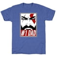 thumbnail image 5 of #1 Dad: Kratos Unisex Triblend Tee, 5 of 6